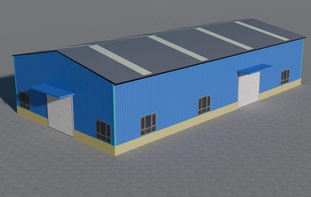 [Steel Structure Rendering]